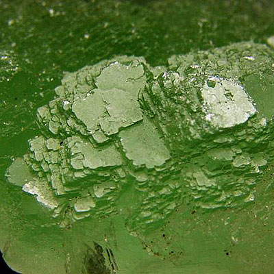 Green Fluorite Cluste