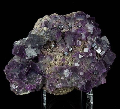 Purple Fluorite Crystal Example Photo 2