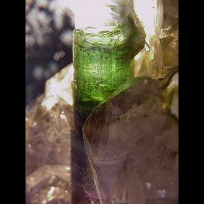 Tourmalated Quartz Properties and Meaning Example Photo 2