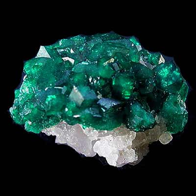 Dioptase Cluster