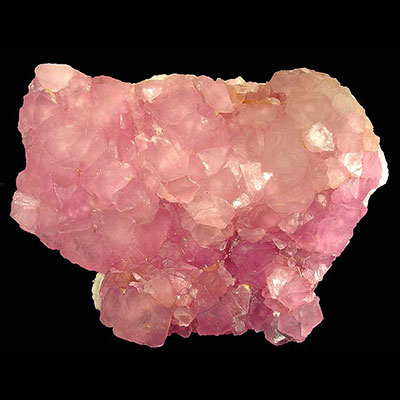 Pink Fluorite Cluster