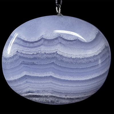 Blue Lace Agate Properties and Meaning - example photo Example Photo 1