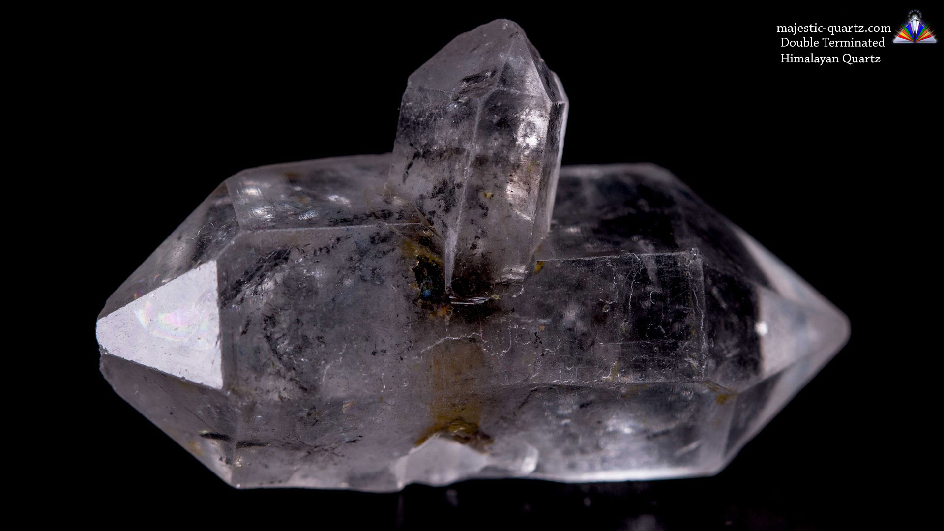 Double Terminated Quartz Properties and Meaning + Photos | Crystal 