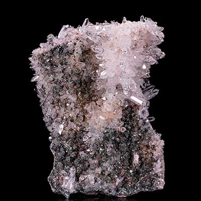 Colombian Sacred Rose Quartz Pink Lithium Green Fuchsite Crystal Example Photo 6